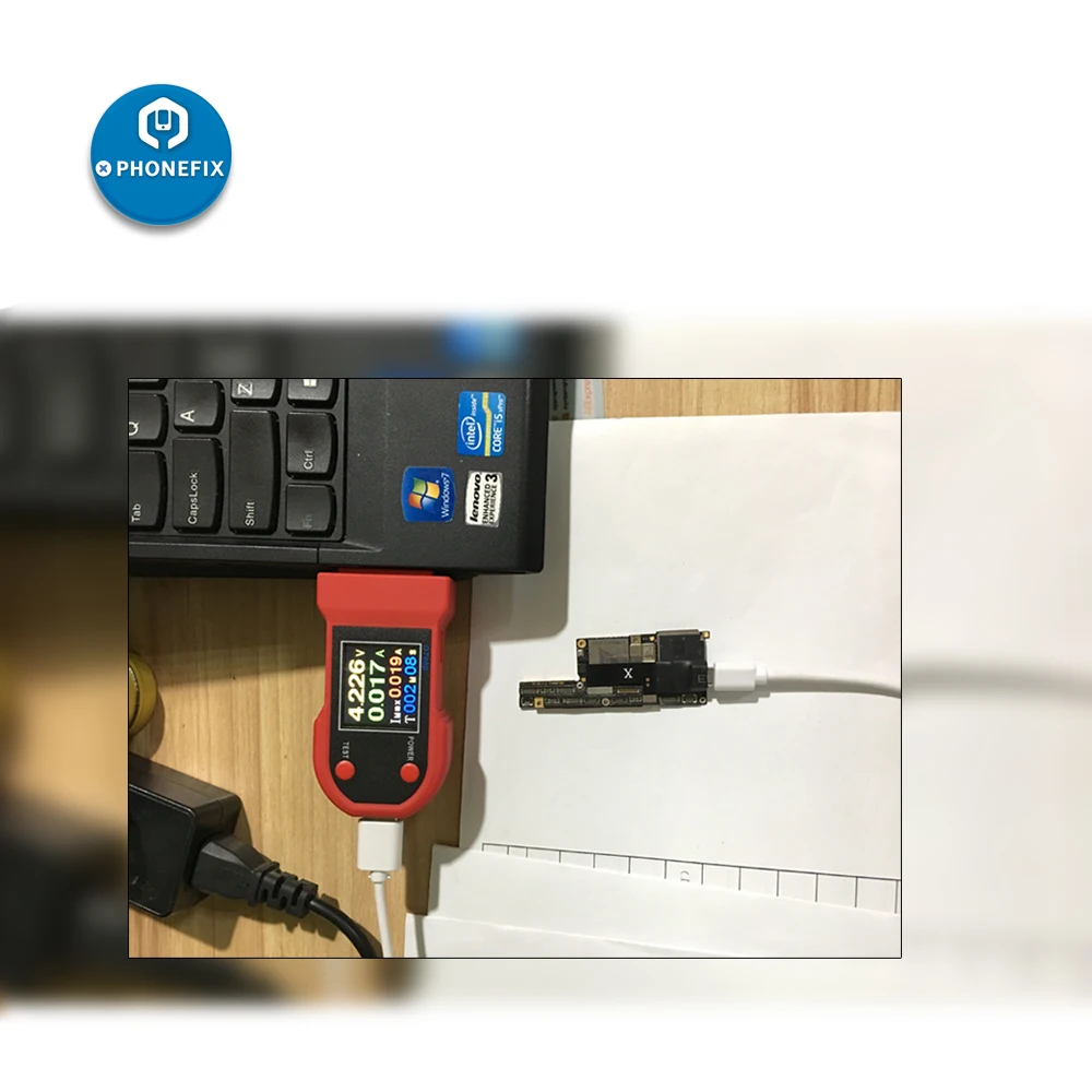 Мобильный телефон usb зарядный порт текущий эксплуатационный тестер анализатор USB Измерение Цифровой вольтметр для iPhone 6 6 S 7 7 P 8 X XS