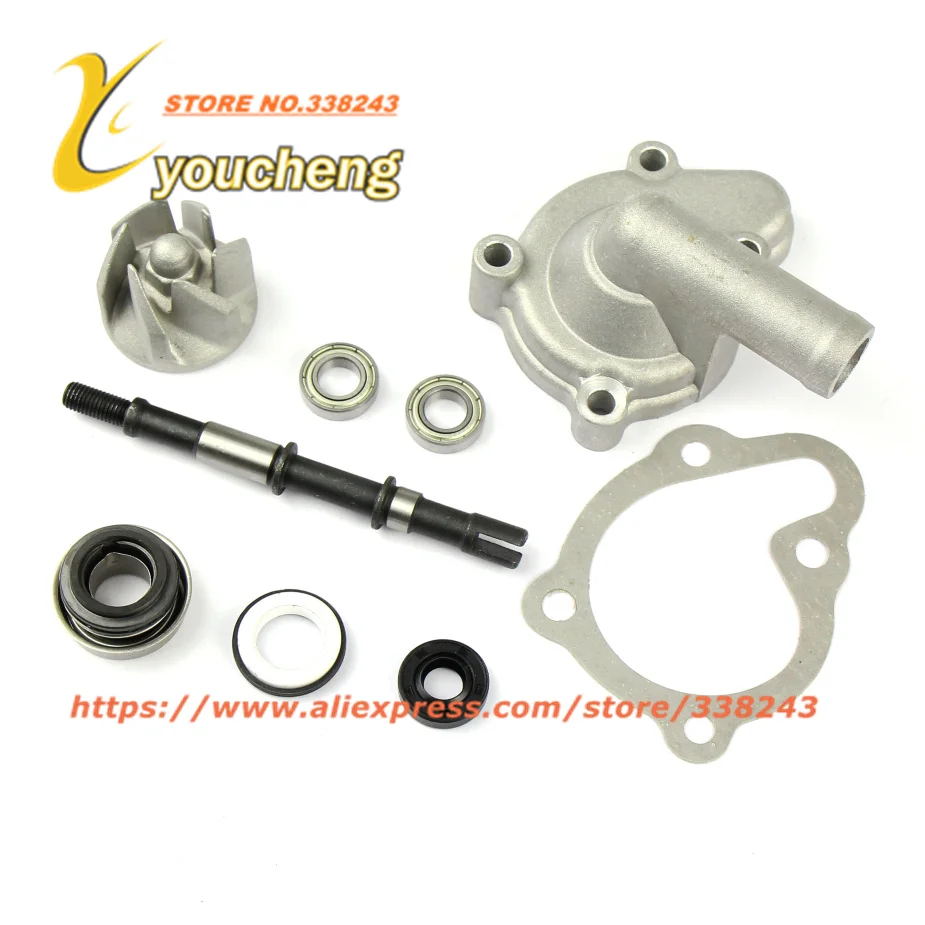 

Water Pump Cover Wheel Fan Plade Bearing Seal CF250 CN250 Spare Parts Water Cooled Engine Repair SBPJ-CF250 Drop Shipping
