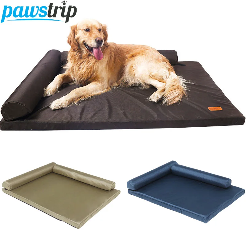 

50-120cm Oxford Dog Beds Chihuahua Huksy Pitbull Large Dog Bed Detachable Wash Puppy Sofa Bed Chihuahua Pet Beds For Dogs/Cats