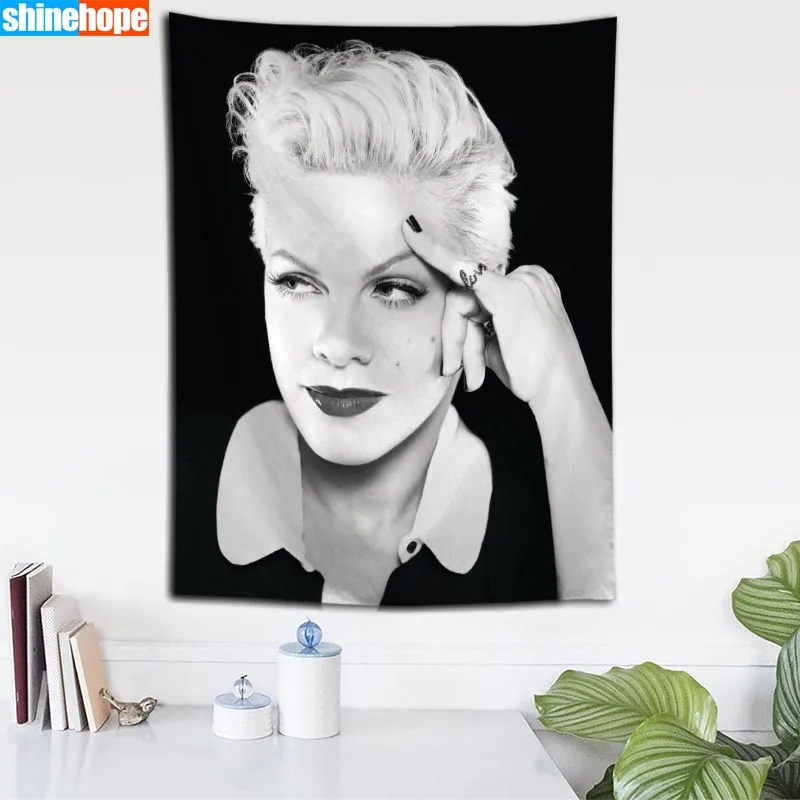 Alecia · Beth · Moore, P! nk на заказ гобелен настенный гобелен Настенное подвесное одеяло для спальни фермерский дом Декор богемное украшение для дома - Цвет: Tapestry 10