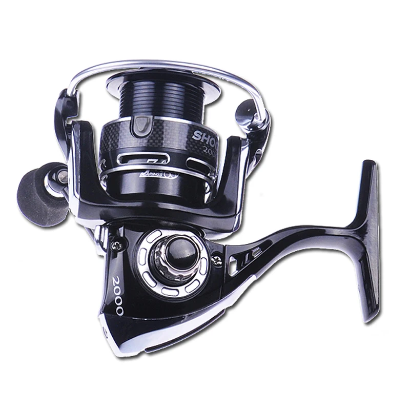 RYOBI SHOCK 7+ 1BB 5,0: 1 5,1: 1 1000-4000 Размер спиннинговые Рыболовные катушки 5 кг Drag Carretilhas De Pescaria Moulinet Peche катушка для карпа