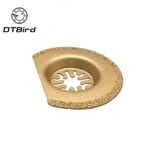 Алмазный титановый пильный диск 63 мм, Осциллирующий многофункциональный инструмент для универсальных машин для сокровищ, Fein Bosch, Dremel TCH электроинструмент, домашний сделай сам