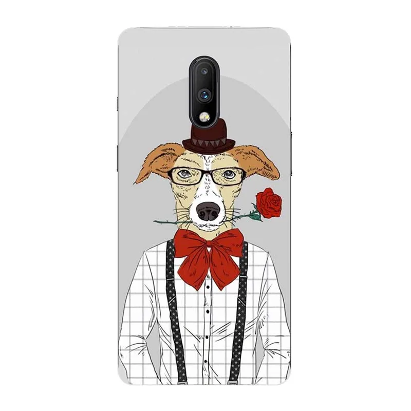 Оригинальные мягкие силиконовые чехлы для телефонов Oneplus 7 Oneplus7 Pro Мягкие силиконовые чехлы из ТПУ дизайн животных Стиль Fundas Para мультфильм - Цвет: A048