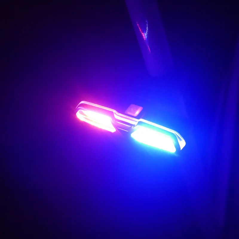 Перезаряжаемый COB светодиодный USB задний фонарь для горного велосипеда