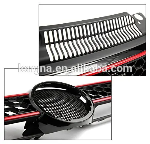Заводская цена ABS передняя накладка на Капот Решетка Вставка сотовая сетка для VW