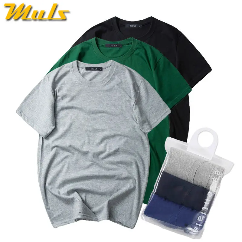 7XL 130 кг 3 шт. футболки мужские летние однотонные топы майки короткие дышащие