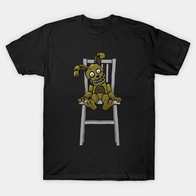 Мужская футболка с коротким рукавом Five Nights at Freddy's FNAF4 Plushtrap мир FNAF Футболка