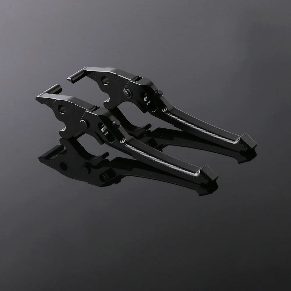 Black SMOK Мотоцикл Скутер аксессуары 3D тормозной рычаг сцепления для Yamaha X-max Xmax 250 300 400 Xmax250 Xmax300 Xmax400 - Color: Black