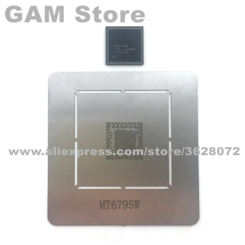 Трафарет MT6795W BGA для ЦП IC Chip Reballing Pins прямой нагрев шаблон | Инструменты