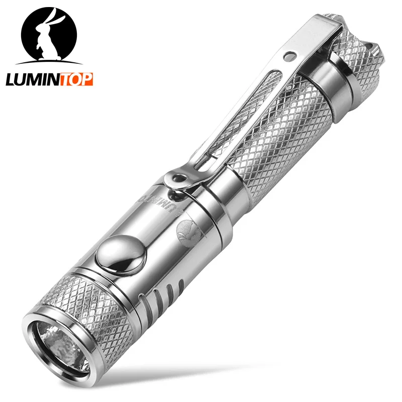 LUMINTOP мини фонарик муравей из нержавеющей стали MaterialCREE XP G2 R5 120 люменов LED AAA