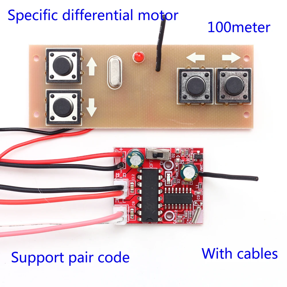 DIY 4 канальный 2 4G беспроводной передатчик + плата приемника модуль для пульт