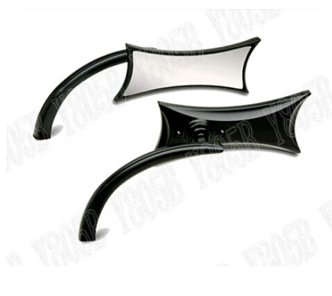 Черные алюминиевые мотоциклетные зеркала для Yamaha VStar 400 650 1100 1300 Virago Xv 250 535 750 Road Star