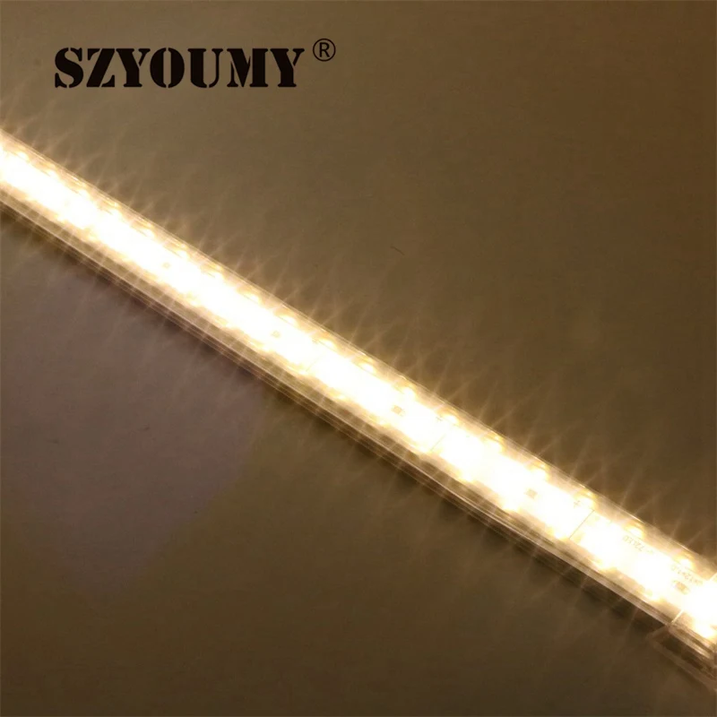 SZYOUMY 30X50 см Алюминиевая СВЕТОДИОДНАЯ жесткая полоса света Светодиодная панель 5730