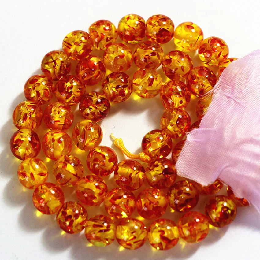 Воск пчелиный желтый золотистый из смолы 5/6/8/10 мм|spacer beads|beaded jewelry5mm charm |
