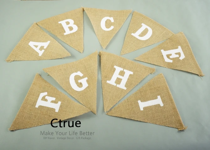 Флейта из джута 1 шт.|baby shower favors|burlap buntingjute burlap |