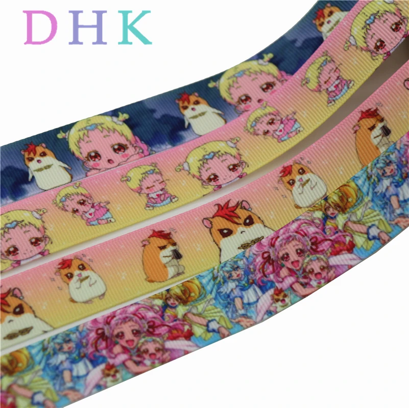 DHK 7/8 'ཆ ярдов Япония красивый ортопедический принт искусственный бант