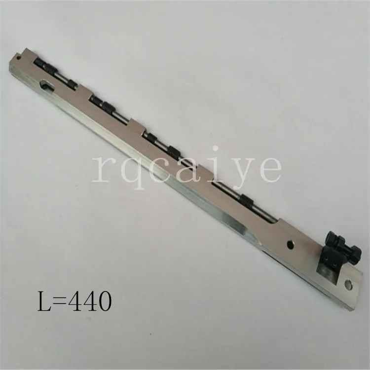 

Free shipping 2 pieces 13*18 T-Platen press Gripper bar windmill Length 440mm
