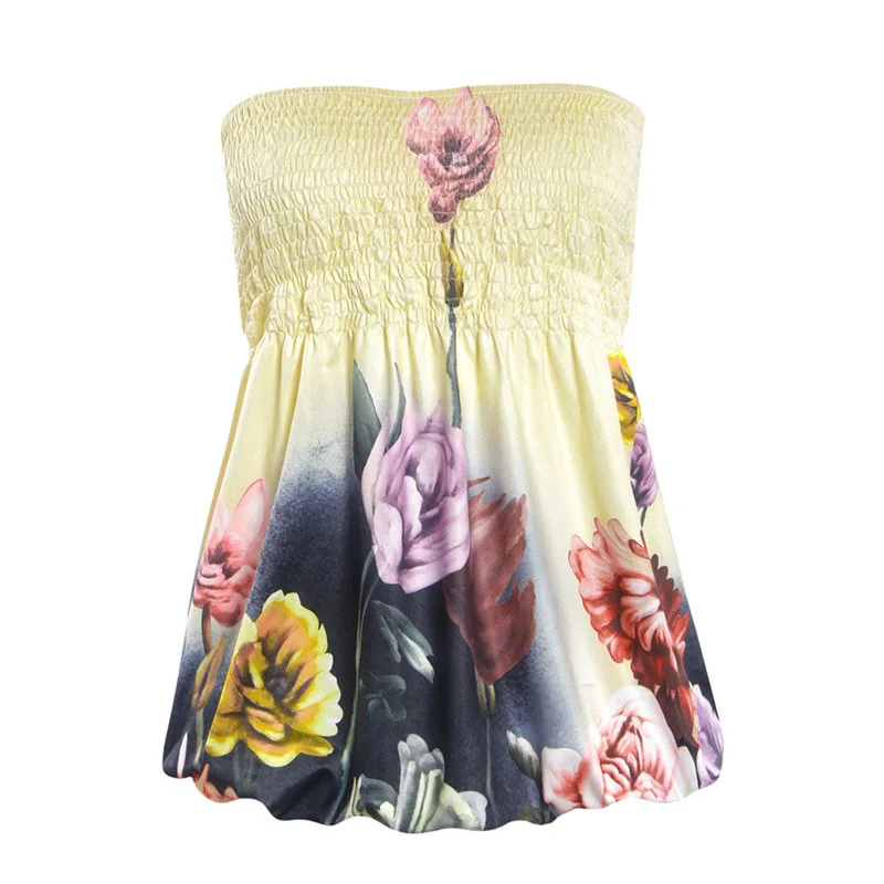 Топ без бретелек 2017 сезон: весна-лето для женщин бюстгальтер рубашка пляжные