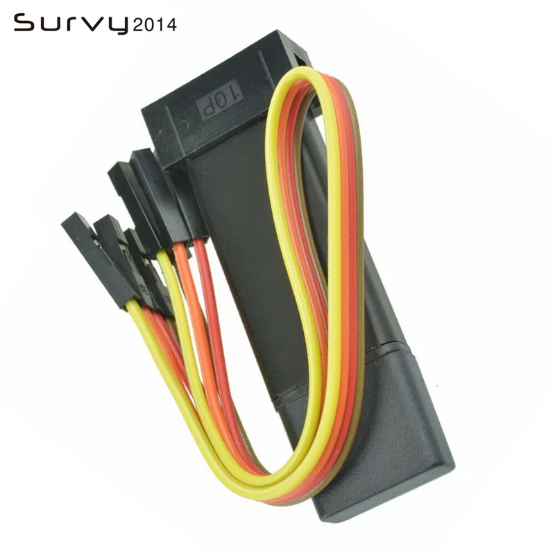 Программатор ST LINK Stlink ST-Link V2 Mini STM8 STM32 программатор для скачивания