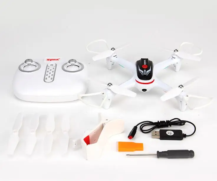 Syma X15W Wifi Drone FPV With 0.3MP HD Camera RC Quadcopter G-sensor Barometer Set Height Headless Mode | Электроника