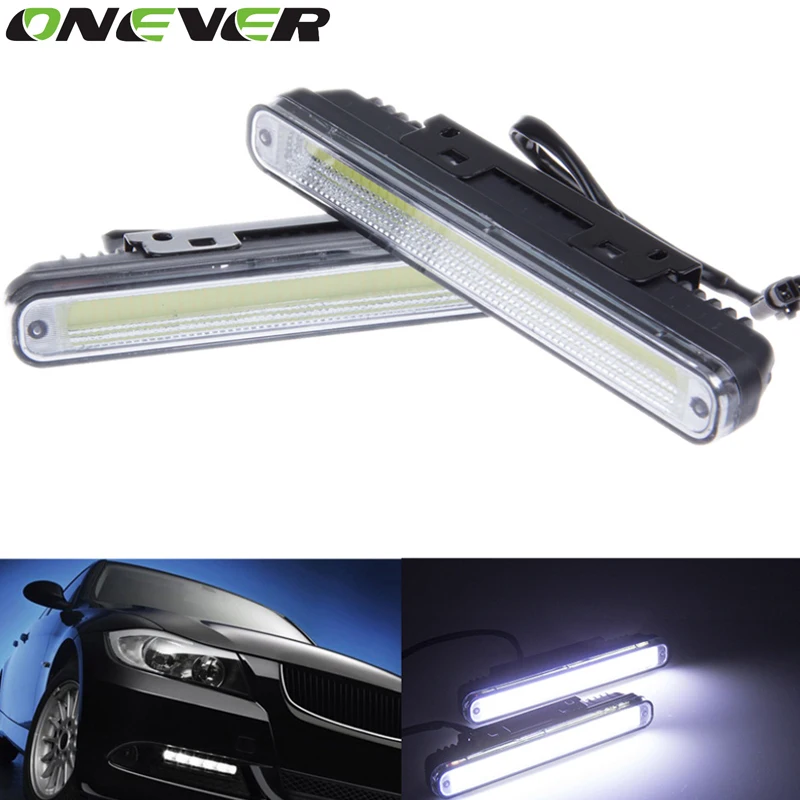 Универсальный горячий ультра яркие красные/зеленые/12W COB LED дневные ходовые огни