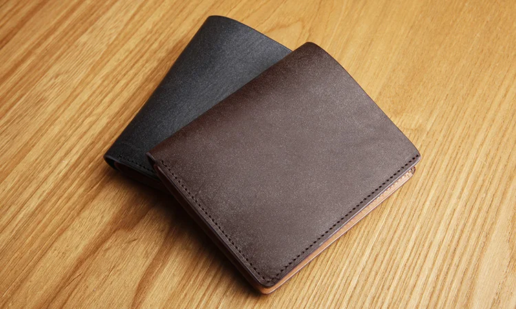 Мужские кожаные кошельки LANSPACE crup портмоне ручной работы от известного бренда |