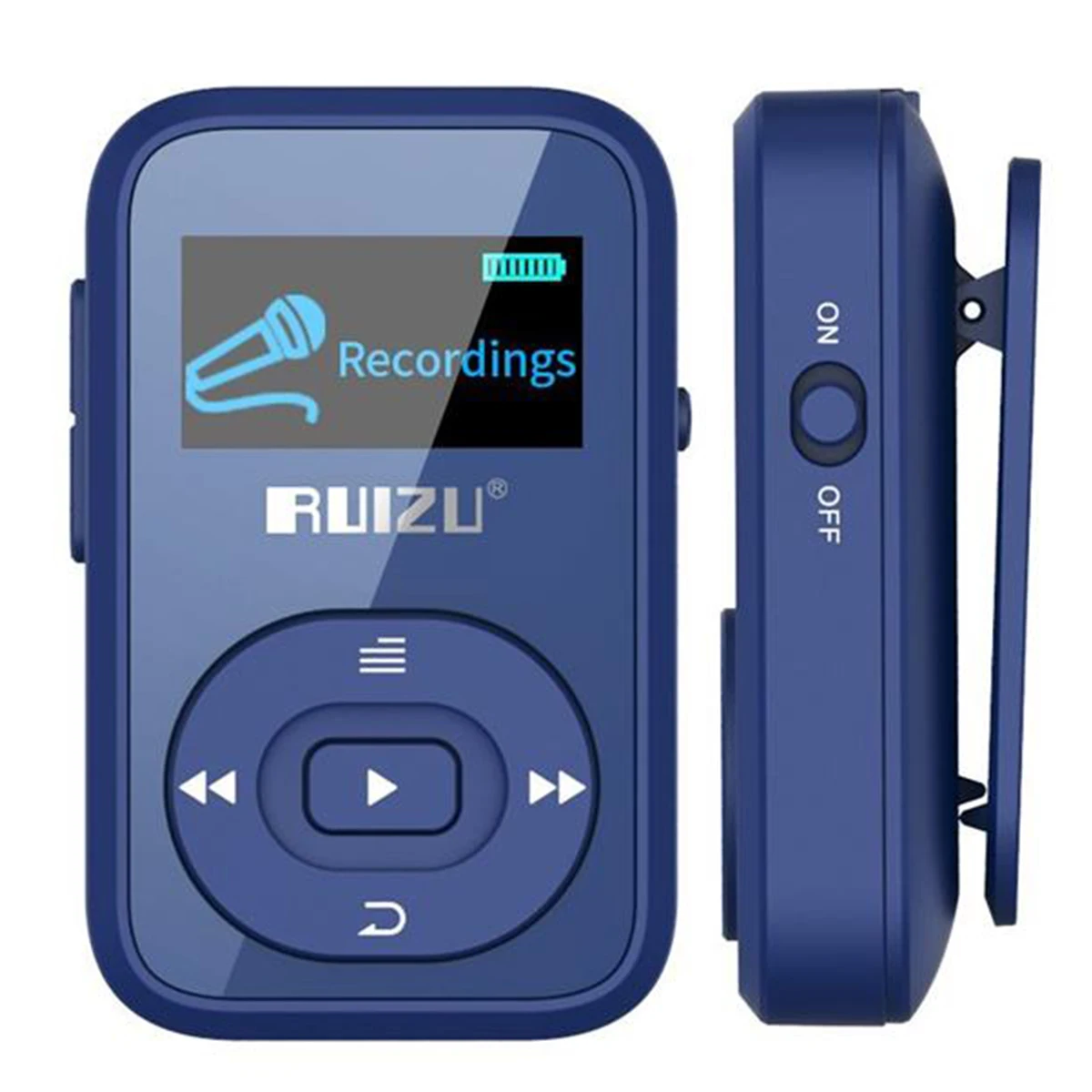 Оригинальный ruidu X26 новейшая версия Bluetooth MP3 плеер 8 Гб Спортивный mp3 музыкальный с
