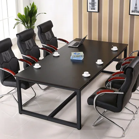 Стол для конференций офисная мебель панель + стальной офисный стол можно