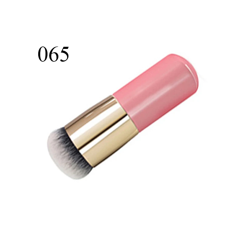 065 KIMUSE Chubby Pier кисть для тонального крема Кисть для макияжа пудра Румяна Косметическая кисть Кабуки кисть необходимые инструменты для макияжа - Handle Color: 065