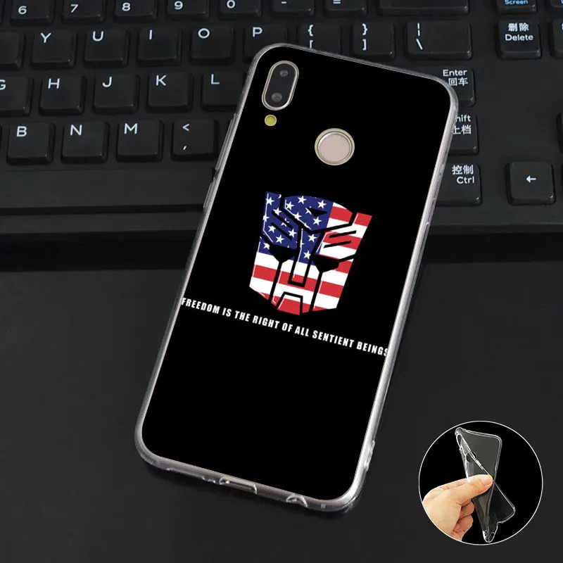 DREAMFOX K098 Freedom Is Right Soft TPU Silicone Case Cover For Huawei Honor 6A 6C 7X 9 10 P20 Lite Pro P Smart |