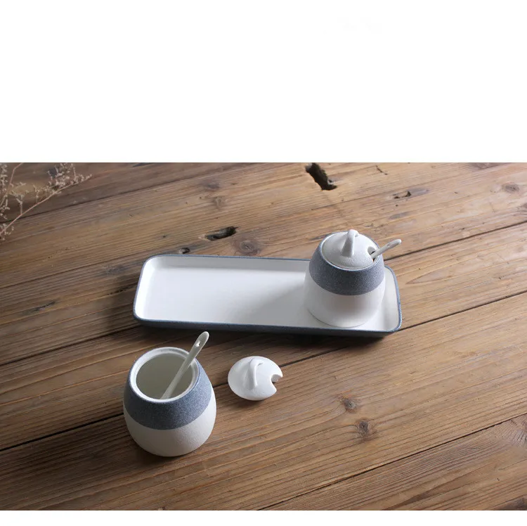 1 комплект керамика творческий приправа коробка набор для приправ бутылочка