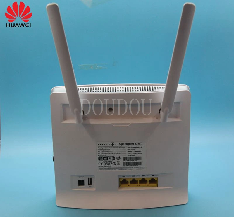 Роутер Huawei B593 4G LTE 100 Мбит/с CPE роутер с Sim картой Wi Fi 4g антенной 3g маршрутизатор PK
