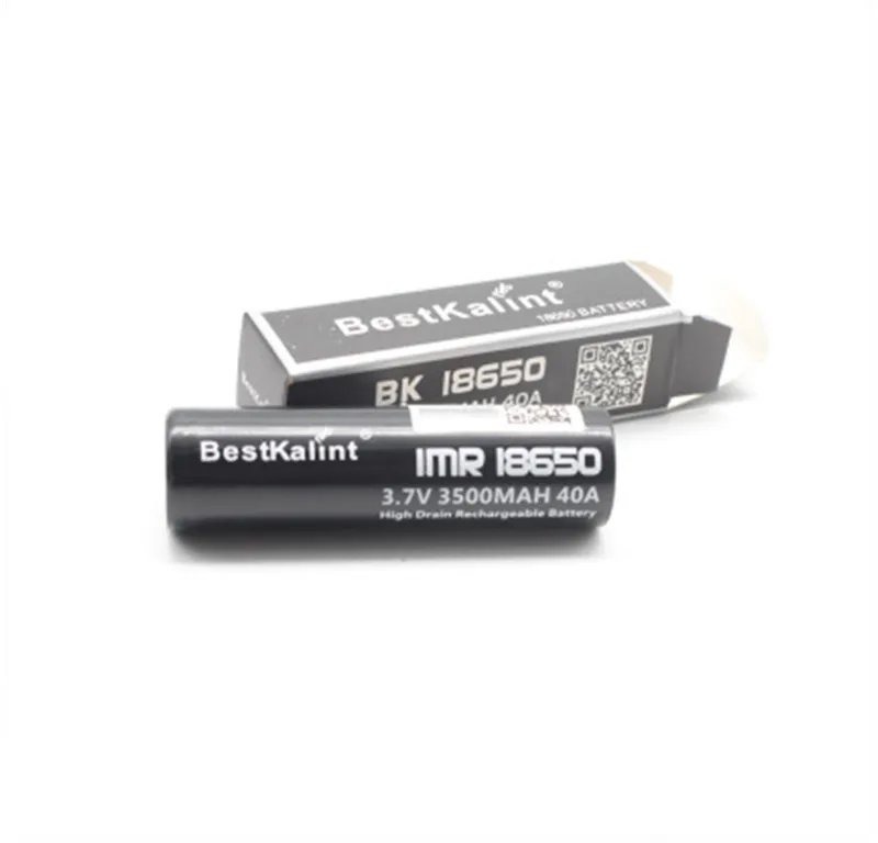 Новинка Bestkalint IMR аккумулятор 18650 3500 мАч 40A 3 7 В перезаряжаемые батареи с плоским