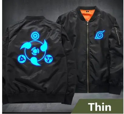 Аниме Наруто Бейсбол тонкие куртки Наруто Uzumaki косплей костюм Harajuku мультфильм молния Бомбер куртка осень пилот пальто A50403 - Цвет: 10