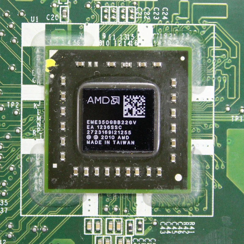 Оригинал для Lenovo AIO C325 C225 20 &quotНастольная материнская плата AMD E350 CPU DDR3 DA0QUDMB6E0 90000074