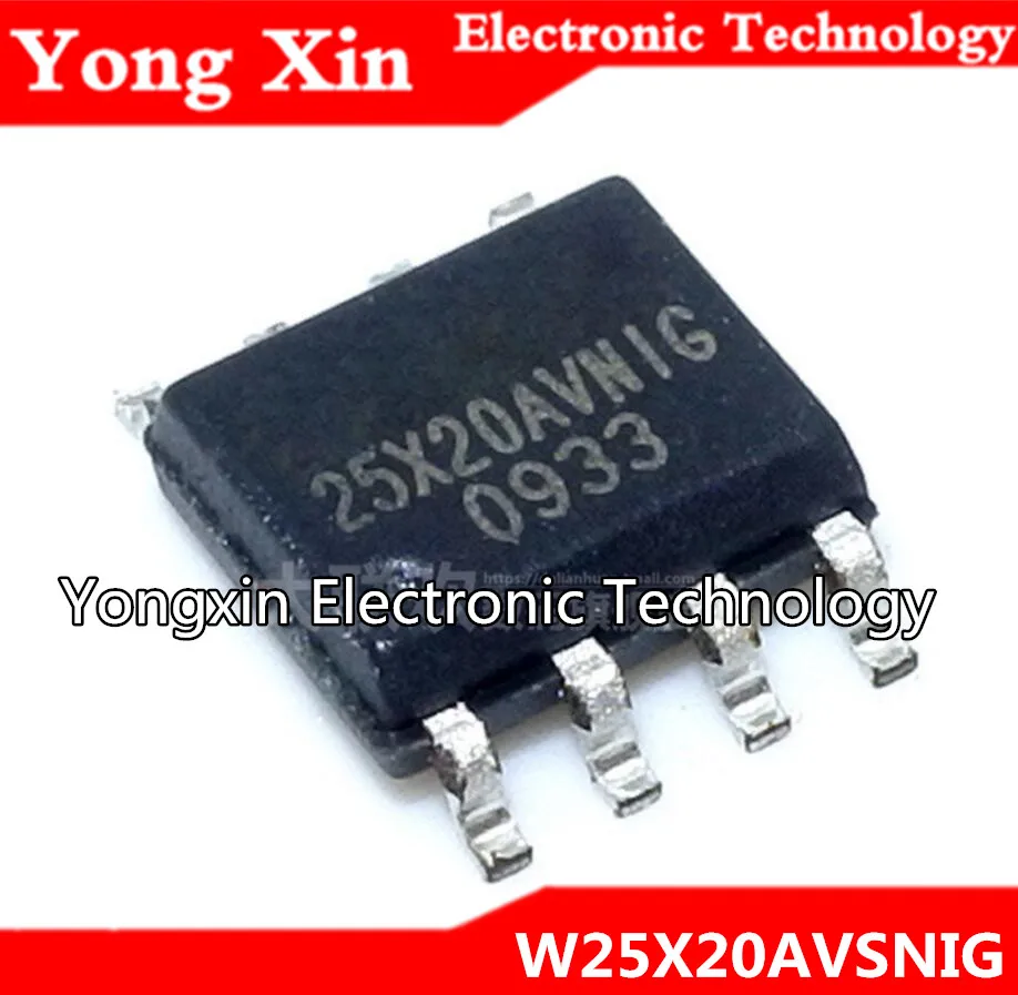 10 шт. W25X20AVSNIG SOP 8 W25X20 25Q20AVNIG 25X20|Соединители| |