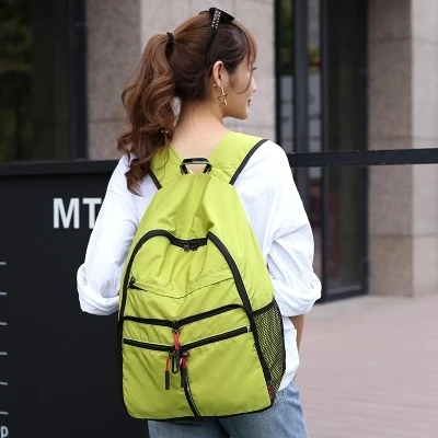 Модная женская сумка легкий нейлоновый рюкзак многоразовая складная большая