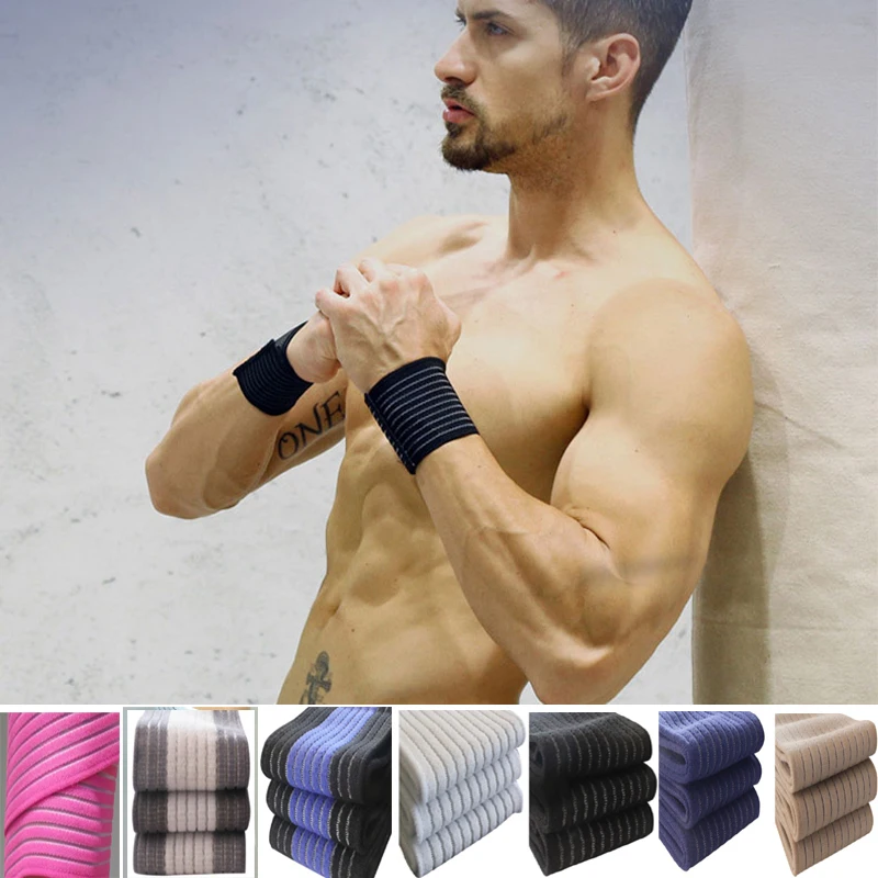 

1 PCS Bandage Wrist Support Powerlifting Dumbbell Fitness Straps Gym Bracelet Wristband Handbrace Carpal Tunnel Wrist Wrap Guard