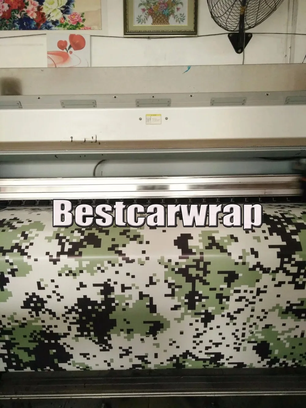 1 52x5 м цифровой военный зеленый камуфляж автомобиля Обёрточная бумага пленка с