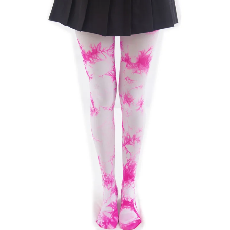 Youth Girl Velvet tie-dyed Pantyhose Wholesales And Dropshipping | Женская одежда
