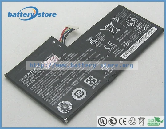 Новые оригинальные аккумуляторы для ноутбуков W4-820, P, A1-810, AC13F3L, 3,75 в, 2 ячейки