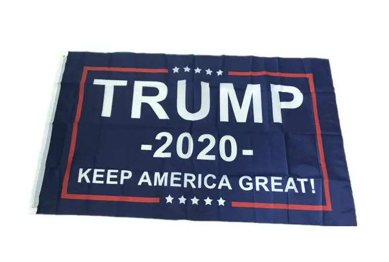

Donald Trump 2020 Flag Keep America Great Donald for President USA Flags Polyester with Brass Grommets 3 X 5 Ft Blue party decor