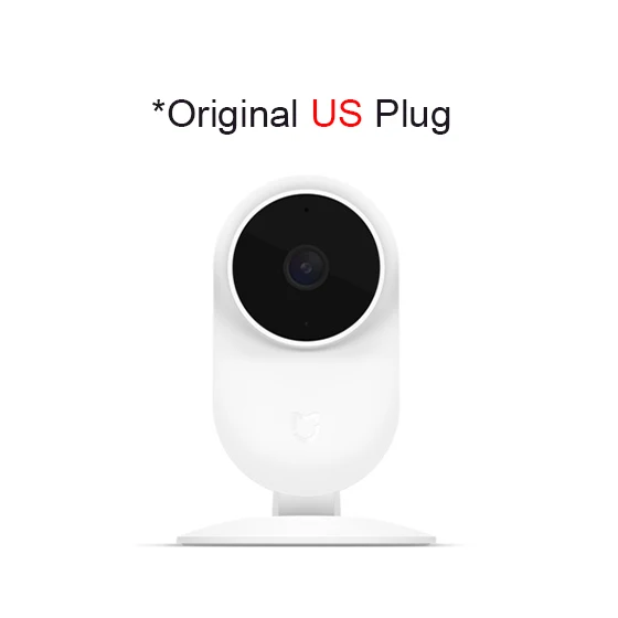 Original US Plug Xiao mi jia Smart IP камера 1080P Wifi 2MP P2P Двусторонняя аудио mi домашняя камера безопасности 130 широкоугольная камера ночного видения CCTV - Цветной: Original US Plug