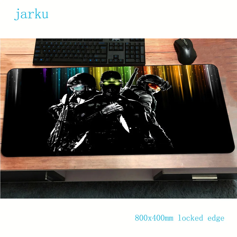 Коврик для мыши rainbow six gamer большой игровой коврик 800x400x3 мм хит продаж аксессуары