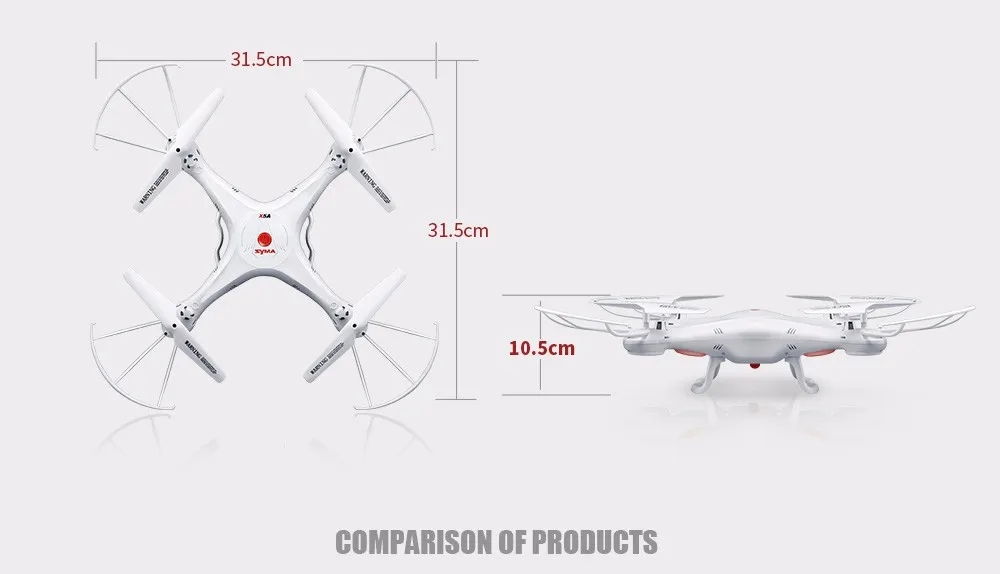 Syma X5A 4CH RC Вертолет Мультикоптер Drone 2.4 Г без Камеры, Самолета Дрон для Начинающих квадрокоптер