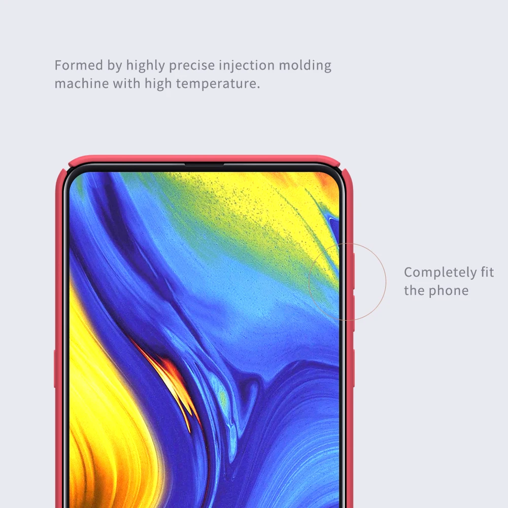 Xiaomi mi x 3 Чехол Nillkin матовый щит жесткая задняя крышка из ПК для Xiaomi mi x 3 mi x3 6,39 ''чехол для телефона s NK3