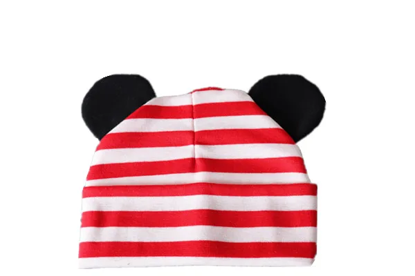 A hat red stripe Качественный хлопковый Детский набор из шапки и шарфа, детский шейный платок, детский шарф, воротник, шапка, комплект, реквизит для фотосессии - Цвет: A hat red stripe