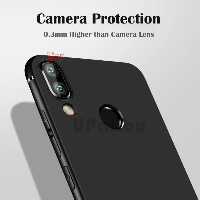 UPaitou For Huawei Nova 3 3i 3e 2i 2s 2 Youth Matte TPU Case Soft Silicon Cover for HUAWEI P Smart+ P20 10 Mate Lite |