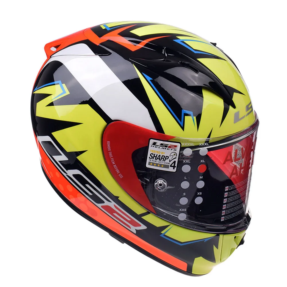 LS2 Шлемы FF323 стрела R EVO полный лицо мотоциклетный шлем для гонок Casque Casco Capacete Moto