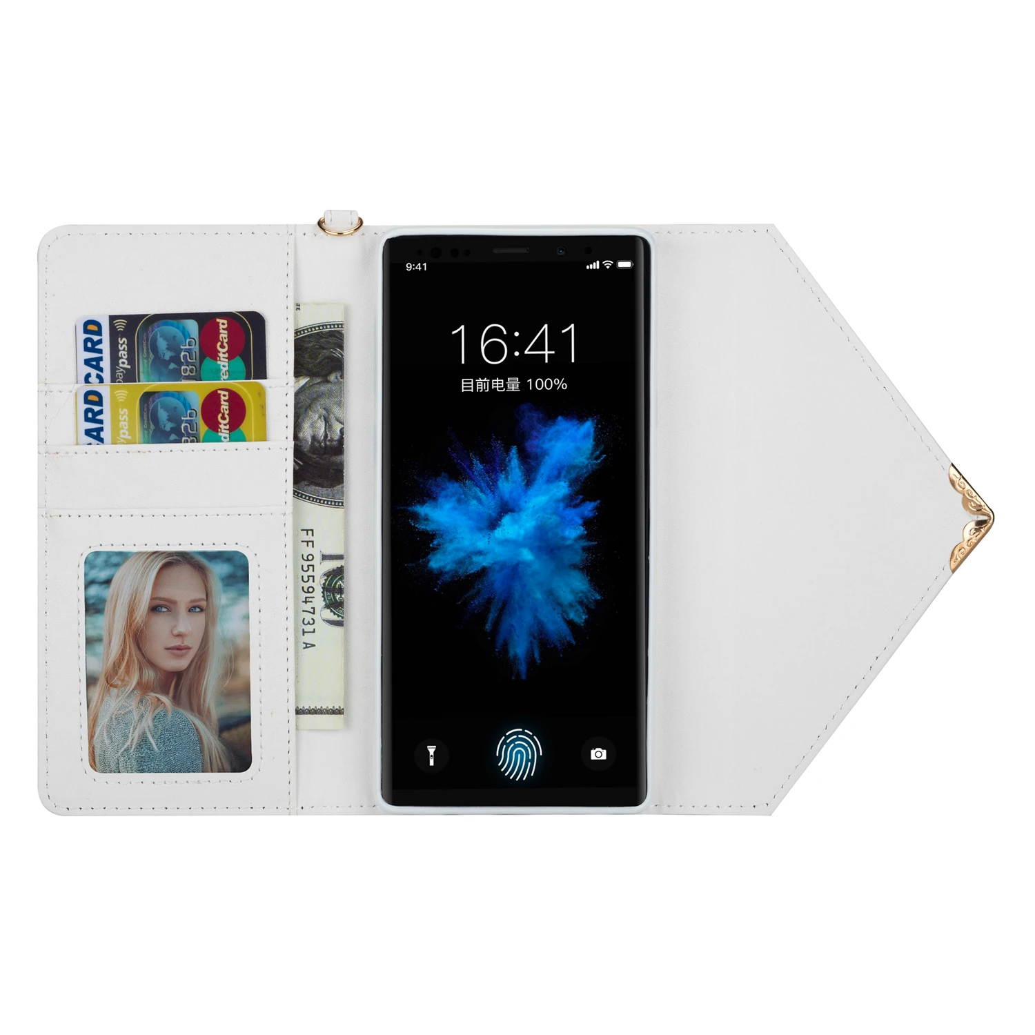 Чехол конверт Haissky для телефона Samsung S20 Ultra Note 10 + 8 9 S10 S9 S8 Plus S7 Edge чехлы бумажники из